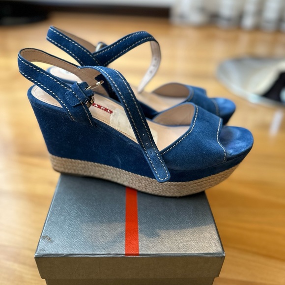 Prada wedge sandals - Picture 3 of 6